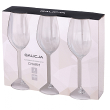 Komplet kieliszków CHARM wino 550ml 3 sztuki